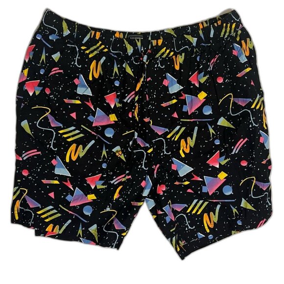 Other - Colorful Geometric Print Shorts